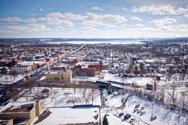 Canandaigua Lakes serves as the main attraction to the citys tourism indurstry.