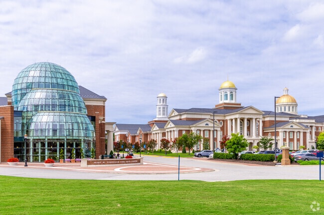 Christopher Newport University's campus is just minutes away from Riverside