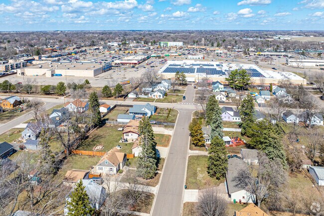 Crystal Town Center is located near the intersection of Bass Lake Rd and Broadway.