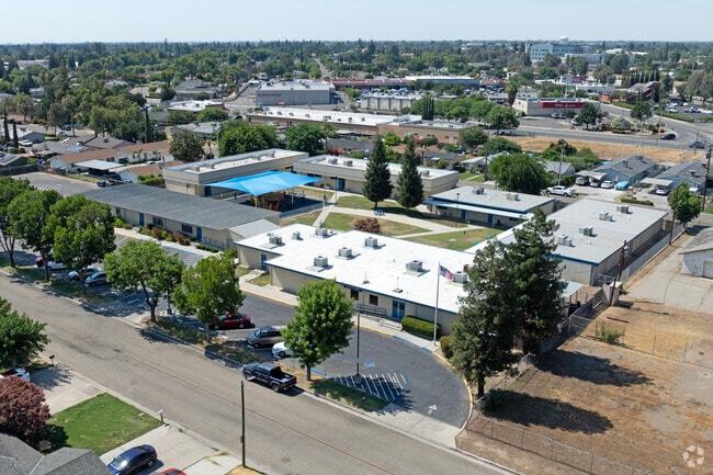 The campus of Gould Educational Center in Madera.