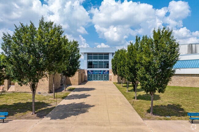 Wilmer-Hutchins High School in the Lancaster neighborhood.