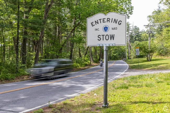 Lake Boon is part of Stow, established in 1683.