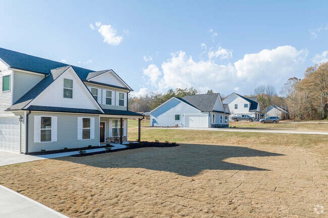 New build communities around Six Mile still offer large yards and extra space for residents.