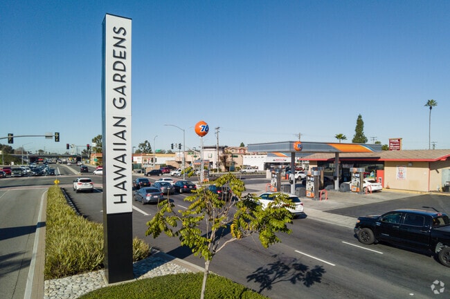 Hawaiian Gardens is a lively neighborhood with events, parks, and retail centers.