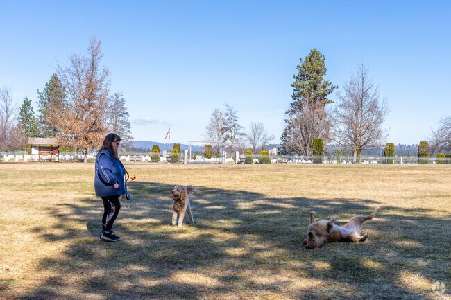 The Palisades Park neighborhood offers lots of outdoor space to get outside.
