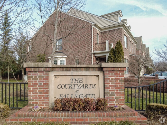 The Courtyards at Falls Gate is one of the many townhomes in Bailey’s Crossroads.