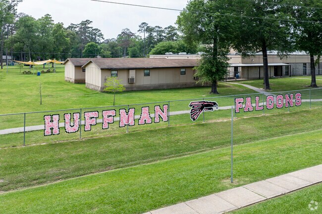 Huffman Elementary School is home to the Falcons..