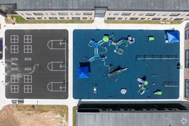 Your kids will never want to leave the playground at Webster Stanley Elementary School.