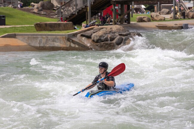 Todd Park is home to the US National Whitewater Center.