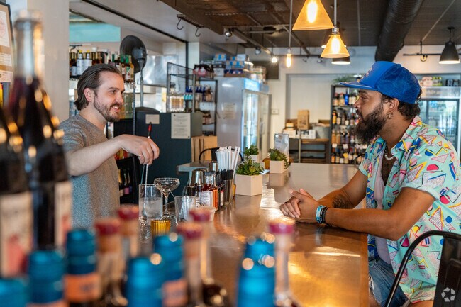 Stop by Market Bar in Lake Walker for a classic cocktail bar.