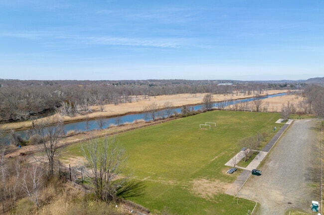 Two fields and plenty of parking at the Ella T. Grasso Ave soccer fields.