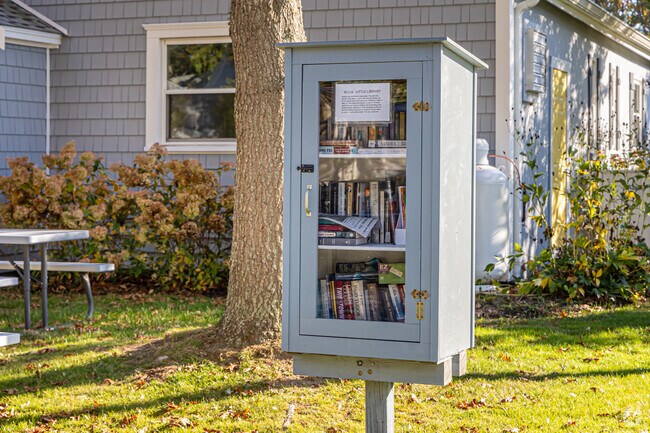 West Island’s Little Library offers a spot to share and discover new reads.