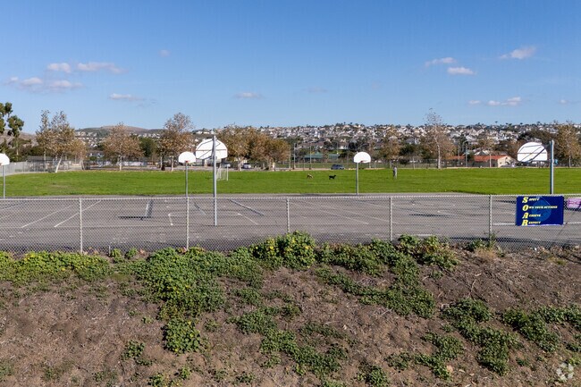 Basketball among other outdoor sports is available at Shorecliffs Middle School.