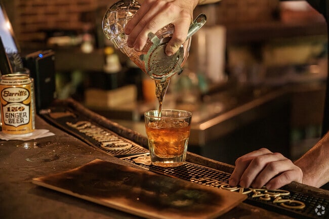 Residents know that Loxley's is the place to go for an Old Fashioned in Oyster Point.
