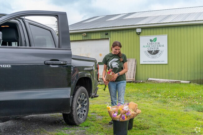 For locally sourced food, the Chester Agricultural Center offers farm-fresh produce from a collective of regional farms, supporting sustainable agriculture and healthy living.