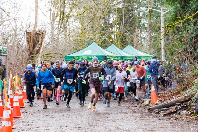 The annual Interlaken Icicle Dash 5K and 10K take place in Interlaken Park in the winter.