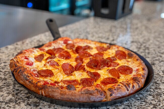 Grab a hot, fresh pizza from Greek's Pizzeria for a delicious dinner any night of the week.