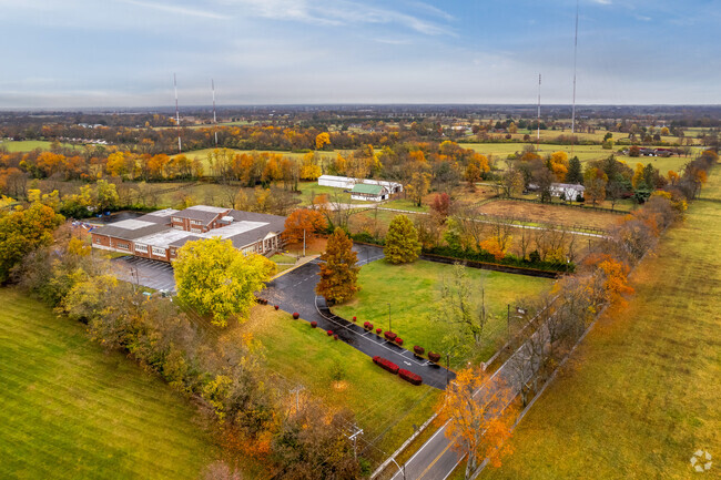 An overview of Russell Cave Elementary School.