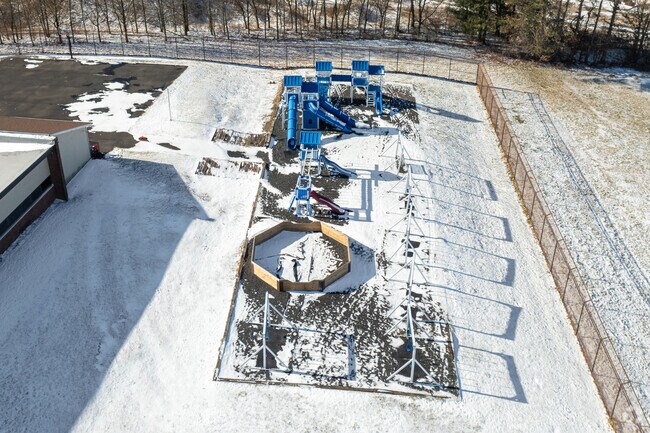 Students can play on the playground at Tri-State Christian Academy.