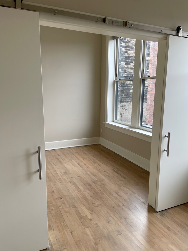 Bedroom facing south