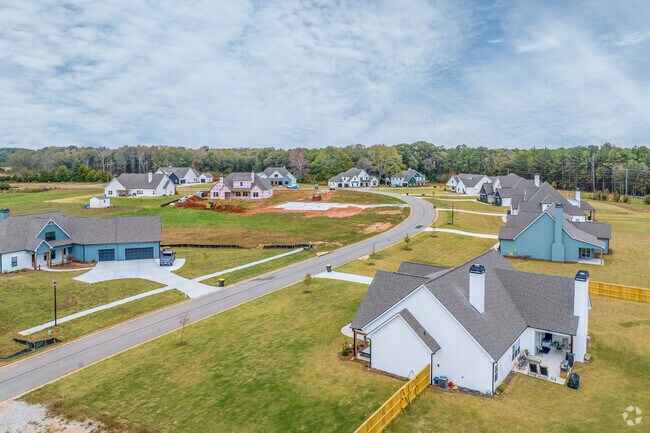 Newly built homes in Haralson combine modern features with country charm.