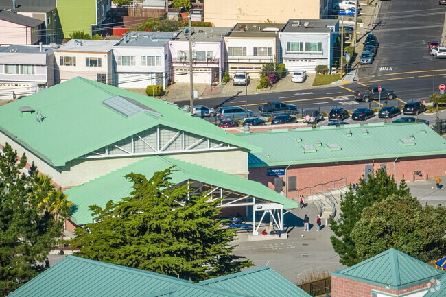 Thomas R. Pollicita Middle sits in a busy neighborhood.