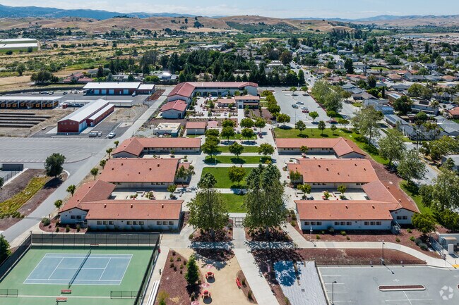 Hollister High School has a sprawling campus to accommodate all of its students.