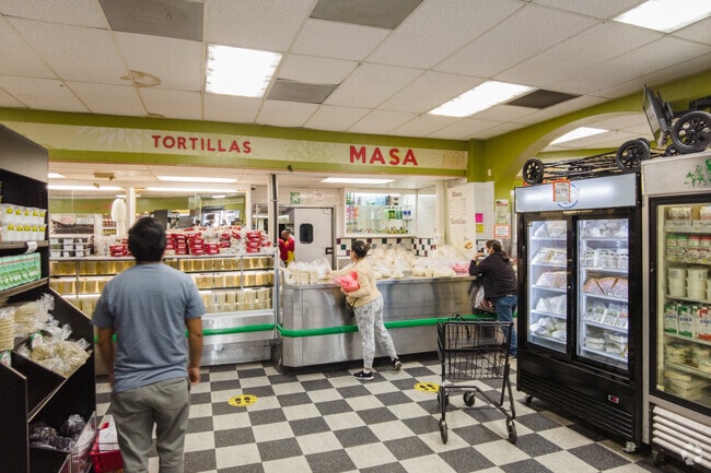 Locals can purchase freshly made tortillas in Florence-Graham.