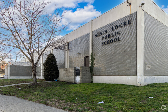 Alain Locke School has about 325 students.