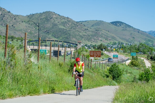 Welchs residents have access to various trails for hiking and biking that wind through the community.