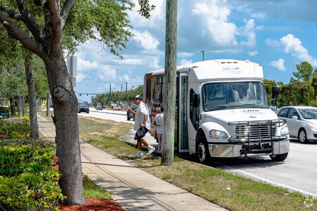 The GoLine provides public transportation to Winter Beach and surrounding areas.