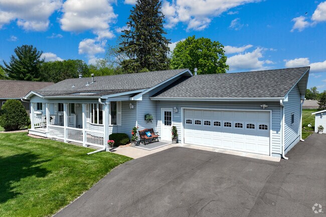 In more rural parts of St. Michael, classic ranch-style homes can be found.