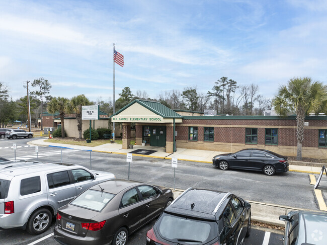 Sandel Elementary School is the pride of the community.