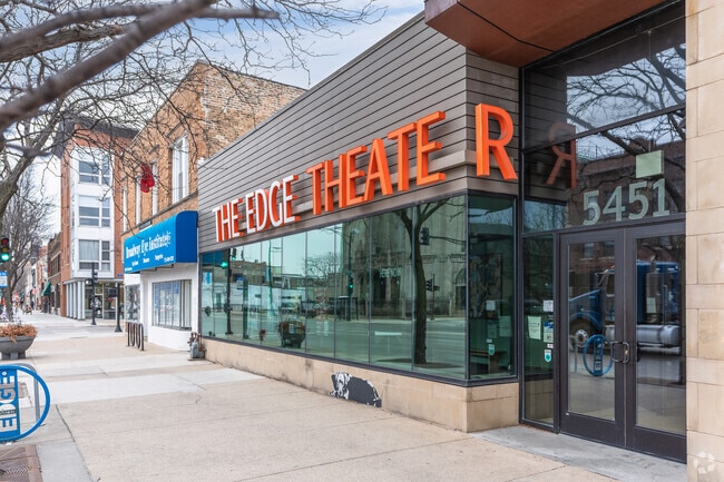 Residents of Edgewater can enjoy a show at The Edge Theater on Broadway.