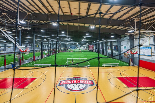 The Tyngsborough Sports Center hosts sporting events for families and friends year-round.