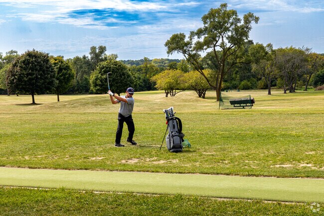 Golfers can play a round at Bristol Oaks Golf Club, a popular spot to tee off.