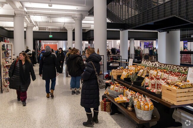 Stop in for some nostalgic holiday shopping in the old Daytons space during Holidazzle.