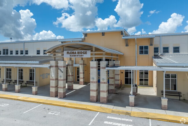 Flora Ridge Elementary School is home to the Phoenix, as their mascot.