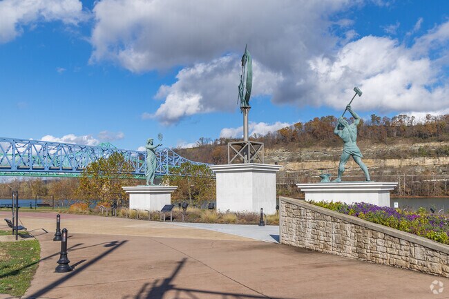 The Port of Ashland is a serene place for relaxing and fishing.