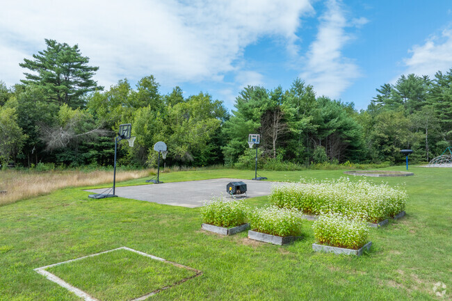Kids can partake in activites on the black top at Danbury Elementary School.