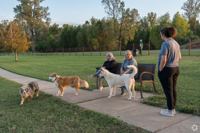 Open year-round, Shreveport Dog Park is a favorite spot for dog lovers to socialize.
