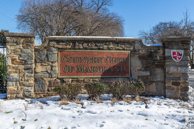 The Country Club of Maryland boarders the Greater Glendale-Glenmont neighborhood.