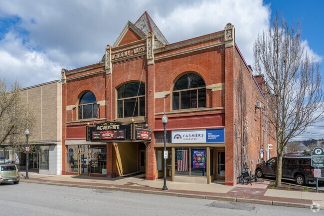 The Academy Theatre in downtown Meadville hosts live performances year-round.