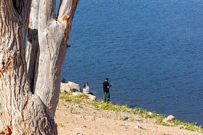 Baker Reservoir welcomes anglers and bird watchers close to Central.