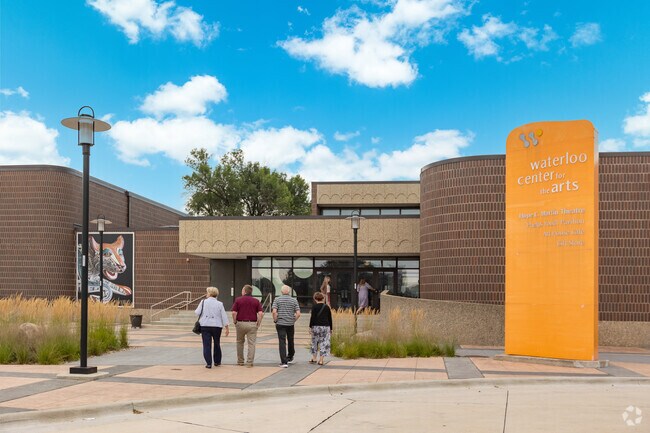 Downtown Waterloo Art Center brings modern and traditional art exhibits to the community.