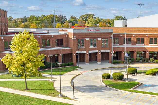 Students who reside in Brookview Civic have the option to attend North Side High School.