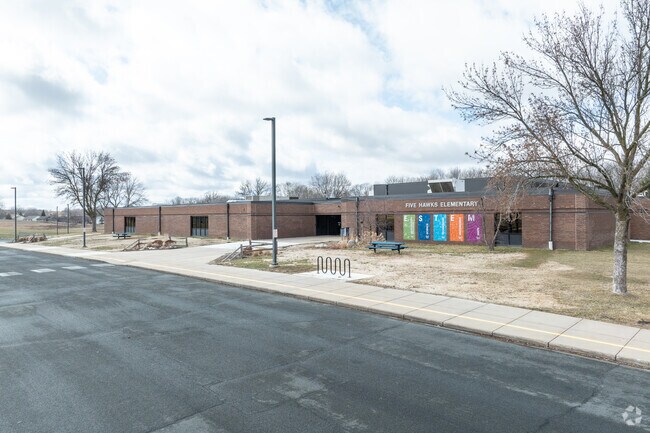 Five Hawks Elementary has a student-teacher ratio of 18 to 1.