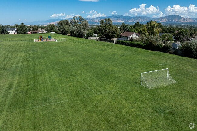 Calvin S. Smith Elementary School has a large multi use field.