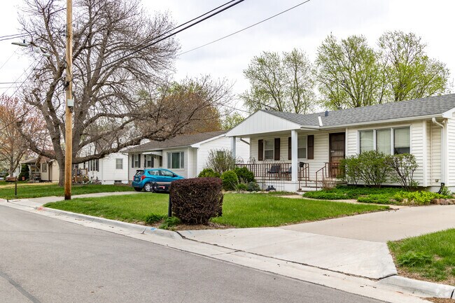 The Valley View neighborhood boasts a variety of home styles.