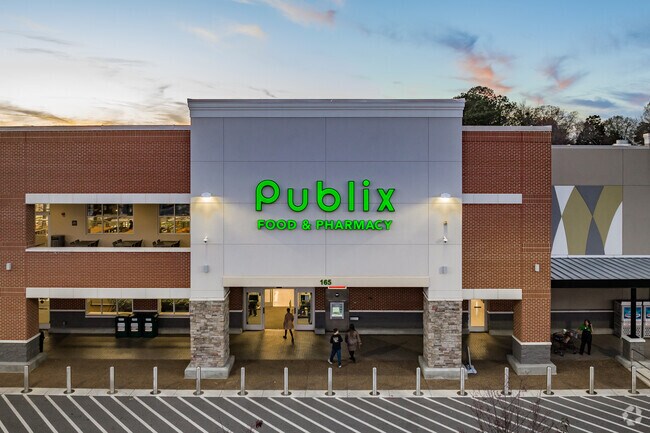 Residents of Cartwright do their grocery shopping at Publix Super Market at Midtown Centre.